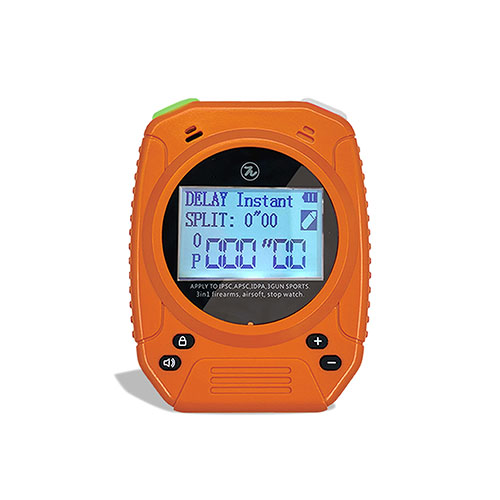 SPECIAL PIE Bluetooth Shot Timer är en 3-i-1 enhet med enkel användargränssnitt, Bluetooth-integration, vattentålig design och flera funktioner för träning och tävling.