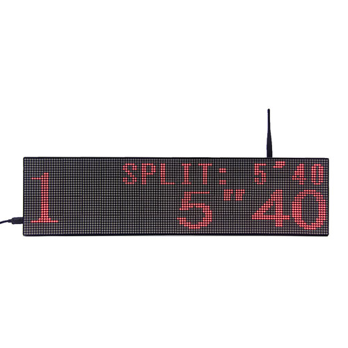 SPECIAL PIE Wireless LED Display visar din tid och skott för publiken. Anslut trådlöst, synkronisera upp till 200m och använd inomhus eller utomhus.