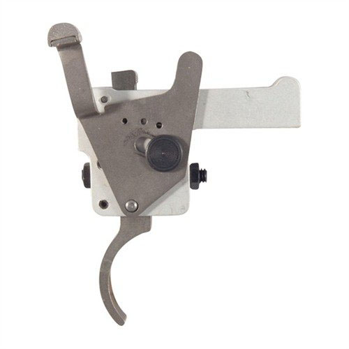Timney ersättningstrigger för Weatherby Vanguard ger en ren och skarp avtryckning, justerbar pull weight 1.5-4 lbs och integrerad säkerhet för pålitlig funktion.