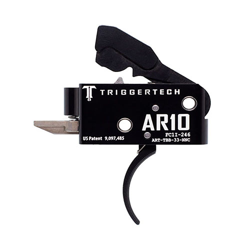 TRIGGERTECH AR10 erbjuder en pålitlig och exakt trigger med Frictionless Release Technology™, kort tvåstegsdrag och exceptionell hållbarhet för tävlingsskyttar.