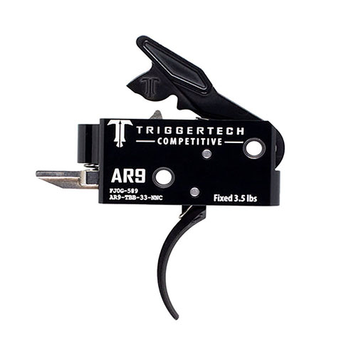TRIGGERTECH AR9 erbjuder Zero Creep Technology™, kort tvåstegsdrag, pålitlig prestanda och korrosionsbeständiga komponenter för tävlingsskyttar.