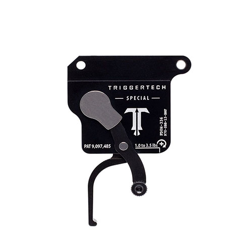 TRIGGERTECH Rem700 Bottom Safety förbättrar noggrannhet med Frictionless Release Technology™, kort överresor och pålitlighet även i tuffa miljöer.