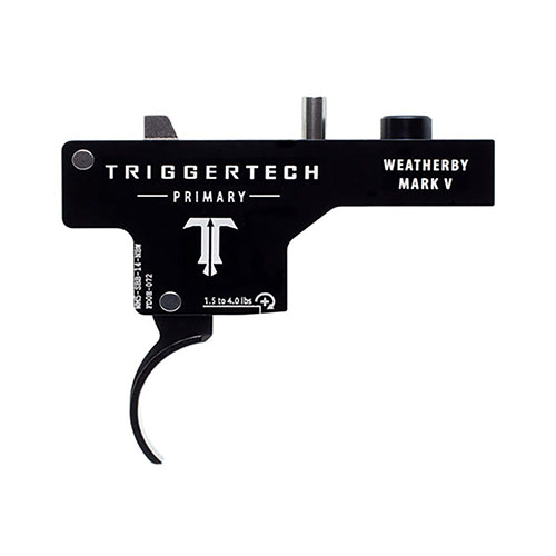 TRIGGERTECH Weatherby Mark V Primary erbjuder en noll-kryp break, kort över-resa och pålitlighet i tuffa miljöer med Frictionless Release Technology™.