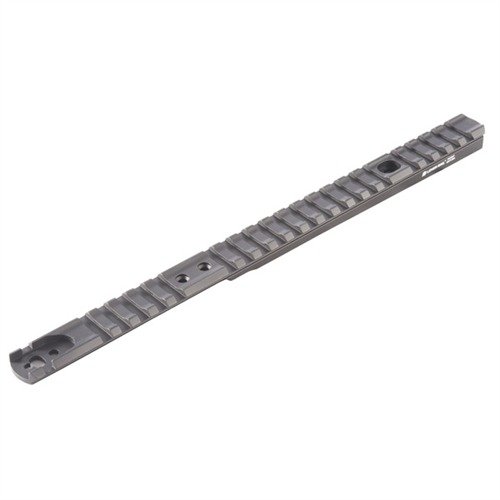 Öka siktalternativen för din Marlin med denna lätta aluminium scope rail som accepterar Picatinny och Weaver-ringar, perfekt för mångsidig montering.