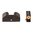 XS SIGHT SYSTEMS F8 NIGHT SIGHT FOR GLOCK 42, 43