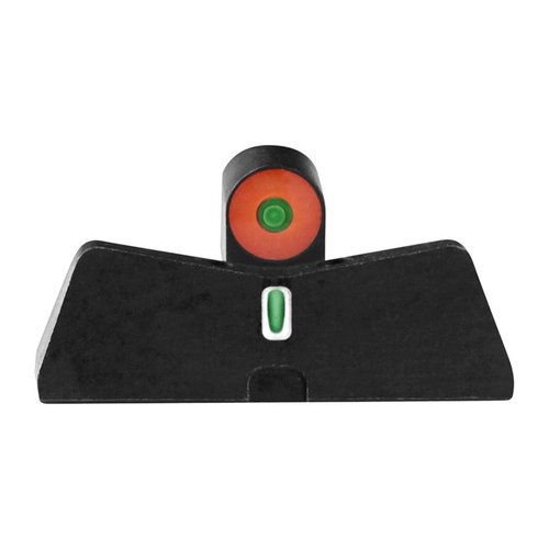 DXT2 Big Dot-sikten för Glock 43/42 erbjuder snabb och exakt sikte i alla ljusförhållanden, med tritiumbelyst fram- och baksikte för enkel målsökning.