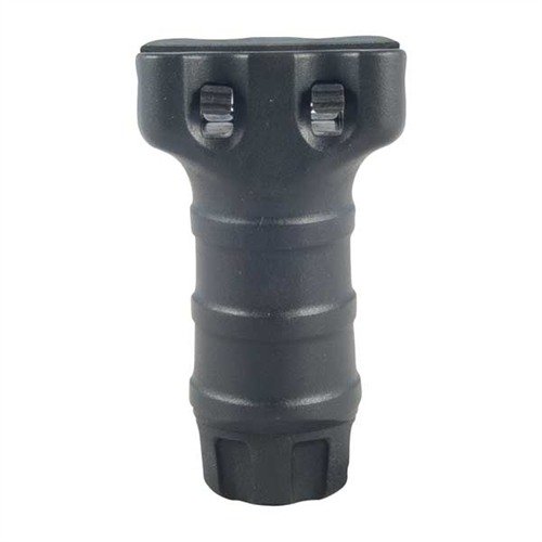 PICATINNY STUBBY GRIP ger bättre kontroll över ditt vapen utan extra vikt, har en kompakt design, och en vattentät förvaringsfack för smådelar.