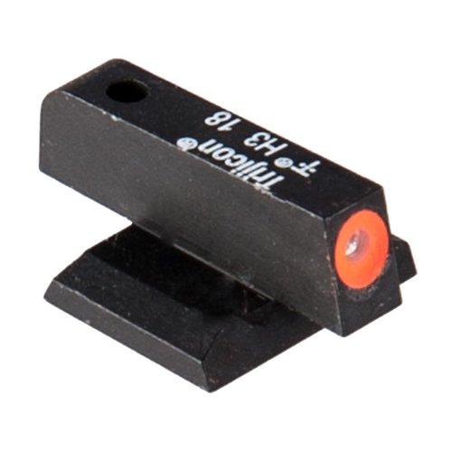 Ed Brown HD XR Front Sight erbjuder hög synlighet med grön tritium och orange fotoluminiscent färg, perfekt för taktiska skott i alla ljusförhållanden.