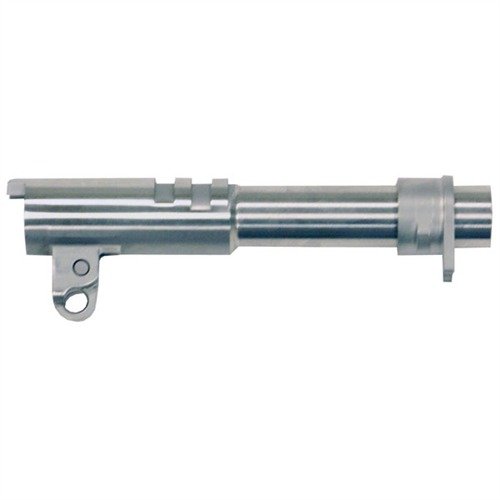 ED BROWN 1911 DROP-IN MATCH BARRELS erbjuder matchkvalitet med CNC-maskinbearbetning, vilket ger hög precision och snabb installation utan omfattande justeringar.