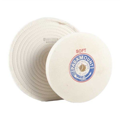Högkvalitativa 8" mjuka filthjul med 3/4" arbor, noggrant utvalda för en professionell finish. Perfekt för polering och anpassningsbara med adaptrar.