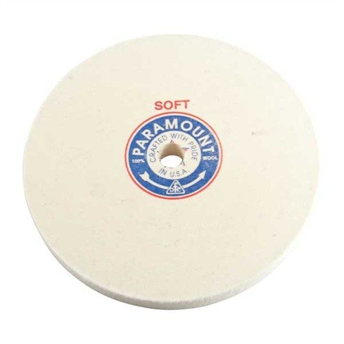 Högkvalitativa 10" mjuka filthjul med 1" arbor, perfekt för professionell polering, ger en superb finish och levereras med adapter för olika storlekar.