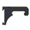 Denna maskinbearbetade aluminiumfäste från Badger Ordnance monterar enkelt Sniper Tool Designs Angle Co-Sine Indicator (ACI) på din MIL STD 1913, utan att skada.