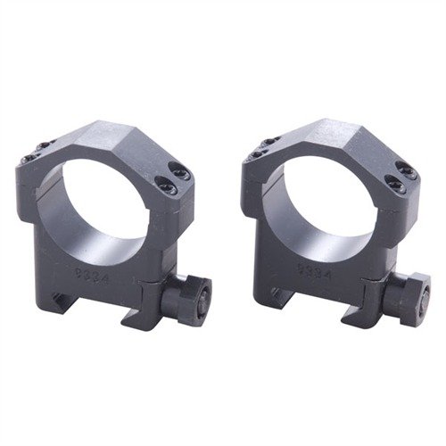 MAXIMIZED SCOPE RINGS i 30mm är kraftiga stålringar som säkert håller stora kikarsikten på hård-recoilvapen, med en stabil Weaver-koppling.