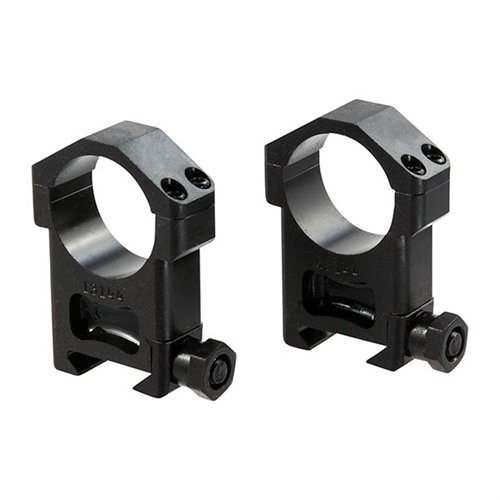 MAXIMIZED SCOPE RINGS i ultra hög stålkvalitet ger överlägsen stabilitet för tunga kikarsikten på hårdrekylande vapen, perfekt för AR-15, AR-10 och SR-25.