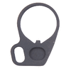 AR-15/M16 Sling Adapter End Plate i 1018 stål ger en lågprofil slingfäste för M4-kollapsbara kolvar, med motståndskraftig Parkerized yta.