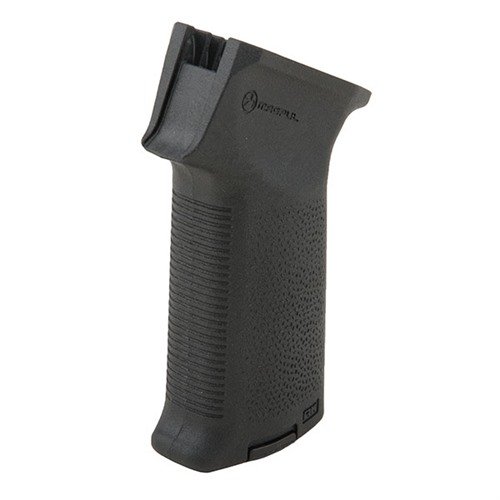 MOE AK Grip är en drop-in uppgradering för AK-mönsterpistoler, med förbättrad ergonomi, aggressiv textur för bättre kontroll och kompatibel med Grip Cores.