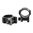 NIGHTFORCE 34MM HIGH 1.125" 6 SCREW ULTRALIGHT RINGS
