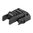 MAGPUL MBUS PRO FRONT SIGHT FLIP-UP ADJUSTABLE STEEL BLACK