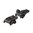 MAGPUL MBUS PRO SIGHT SET FLIP-UP FOR AR-15 BLACK