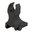 SAMSON MANUFACTURING CORP 1.375" ADJUSTABLE FRONT SIGHT ALUMINUM BLACK
