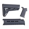 Uppgradera din AR-15 med Magpul MOE-SL möbelset, inklusive en lätt, modulär handguard, ergonomiskt grepp och en justerbar buttstock för optimal kontroll.