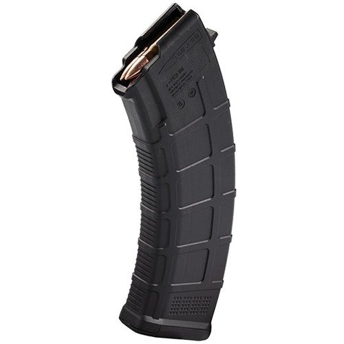 Magpul PMAG AK/AKM GEN M3 erbjuder hög pålitlighet och hållbarhet, designad för AK-mönstrade gevär med 30 skott kapacitet och låg friktion för smidig användning.