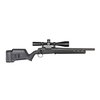 Magpul Remington 700 Hunter Stock ger förbättrad ergonomi, justerbar längd och kindhöjd, är M-LOK-kompatibel och kräver ingen bedding för enkel installation.