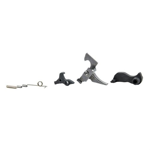 ALG AK Trigger Enhanced ger en lättare och skarpare avtryck för AK47 och AK74, tillverkad av S7 tool steel med permanent självsmörjande yta.