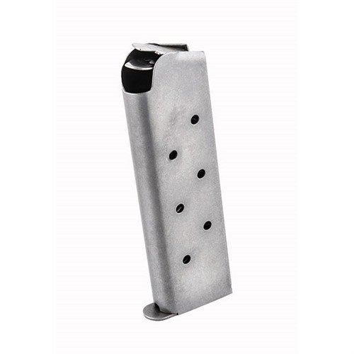 Chip McCormick's 1911 .45 8RD Classic "Shooting Star" magasin i rostfritt stål erbjuder ökad kapacitet, noggrannhet och hållbarhet för din pistol.