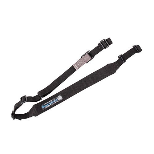 Padded Vickers Sling™ erbjuder snabb justering, komfortabelt bärande och anpassningsbar längd för olika vapen, perfekt för både transport och strid.