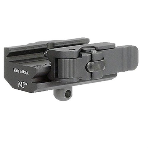 QD Mount för Harris Type Bipods från Midwest Industries erbjuder smidig funktion, verktygsfri justering och väger endast 2,1 oz, tillverkat av 6061 aluminium.