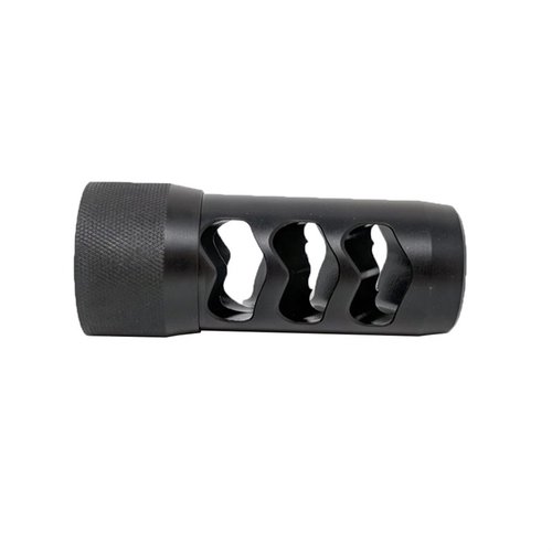 Area 419 Hellfire Muzzle Brake minskar rekyl, förbättrar kontroll och är lätt att installera med självjusterande design, utan shim och med bevarad nollställning.