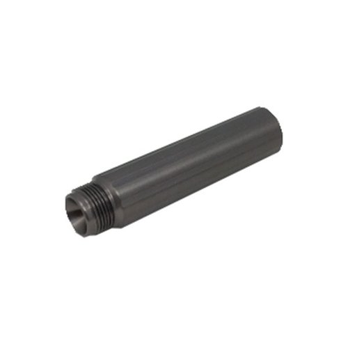STACKABLE FUNNEL DROP TUBE är 3" lång, kan kopplas ihop för önskad längd och är tillverkad av 6061-T6 Aluminium för effektivare fyllning av patroner.