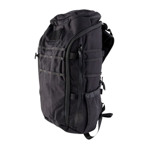 Eberlestocks Switchblade Pack erbjuder snabb åtkomst till din pistol, smart organisering, och en lättviktsdesign med MOLLE-10 för en mångsidig jaktrucksack.