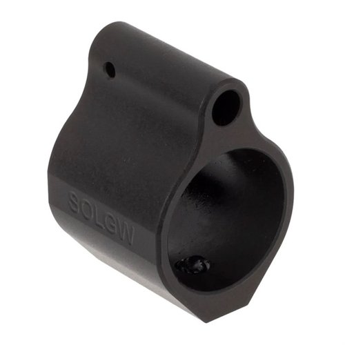 .750" gasblock från Sons of Liberty Gun Works är tillverkad av 4140 stål, nitride-behandlad för hållbarhet och kompatibel med alla handguards på marknaden.