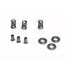BCM AR-15 Extractor Spring Upgrade Kit förbättrar tillförlitligheten med högkvalitativt kromsilicon, inkluderar Crane O-Ring och svart extractor insert.