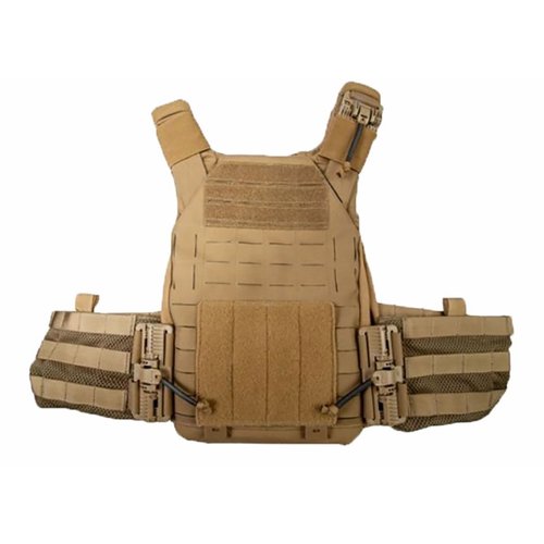 SMC Plate Carrier erbjuder en lättviktsdesign, justerbara remmar, MOLLE/PALS-webbing, snabbkopplingar för nödsituationer och komfortabel mesh för optimal användning.