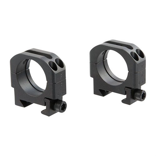 30mm Standard Rings erbjuder en robust och pålitlig montering för din optik, vilket säkerställer stabilitet och precision vid skytte.