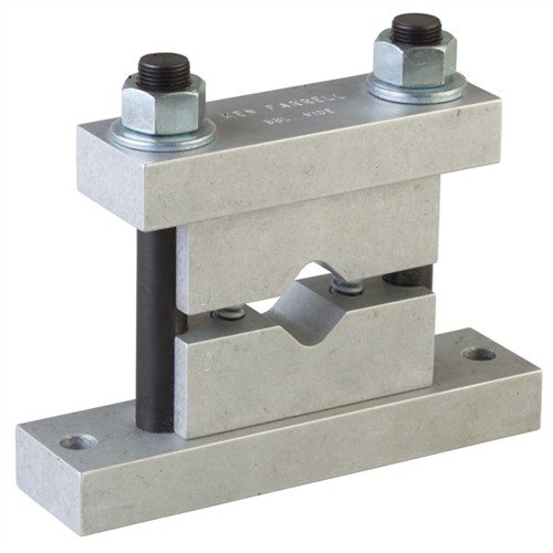 Den superstarka BARREL VISE från FARRELL INDUSTRIES har precisionsmaskinerade aluminiumklämmor som försiktigt håller nästan alla pipor, perfekt för ditt bänkskåp.