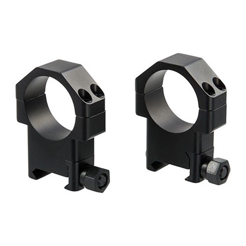 TSR Picatinny scope ringar i 30mm är tillverkade av aluminium med hög precision, erbjuder överlägsen hållkraft och exakt justering för optimal prestanda.