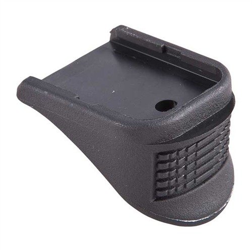 Grip extension för Glock 26/27/33/39 förbättrar rekylkontroll och skottplacering, vilket gör skytte mer bekvämt och stabilt med hela handen på greppet.