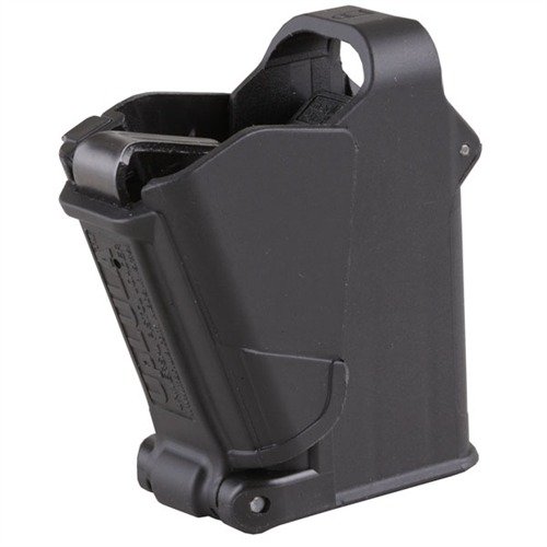 UpLula laddar snabbt och enkelt pistolmagasin, skyddar fingrar och tummar, och förlänger magasinets livslängd. Passar 9mm till .45 ACP.