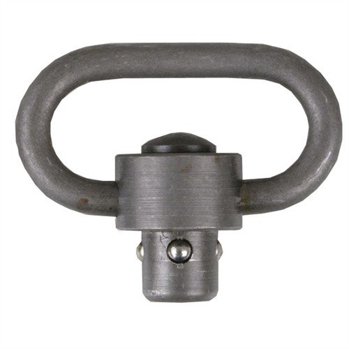 AR-15/CAR-15 Quick Detach Swivel erbjuder en stark och pålitlig slingfäste med 360° rotation, knurlad bas för bra grepp och robust konstruktion för tunga laster.