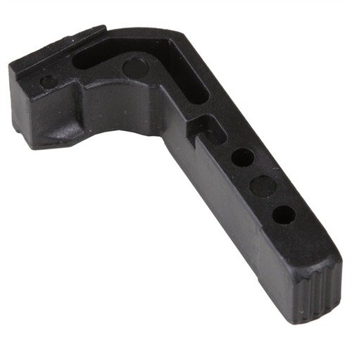 VICKERS GLOCK® förlängda magasinutlösare ger snabb och smidig magasinbyte med en lättåtkomlig, serraterad knapp, utan att behöva flytta handen.