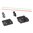 WARREN TACTICAL SERIES SEVIGNY COMPETITION REAR, FIBER OPTIC FRONT