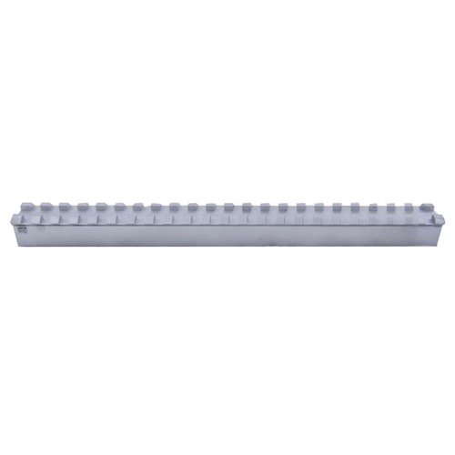 CNC-bearbetad Picatinny rail blank på 9" ger oändliga monteringsmöjligheter för tillbehör och optik, lättviktig design och anpassningsbar för olika vapen.