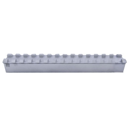 PICATINNY RAIL BLANK, 5-5/8" ger oändliga monteringsalternativ för tillbehör och optik, CNC-maskinerad i 6061 T6 aluminium med lätt design för styrka och hållbarhet.