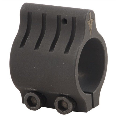 VLTOR AR-15 GAS BLOCK LOW PROFILE i stål ger en strömlinjeformad design som minskar vikten och risken för fastkörning i vegetation, passar under free-float handguards.