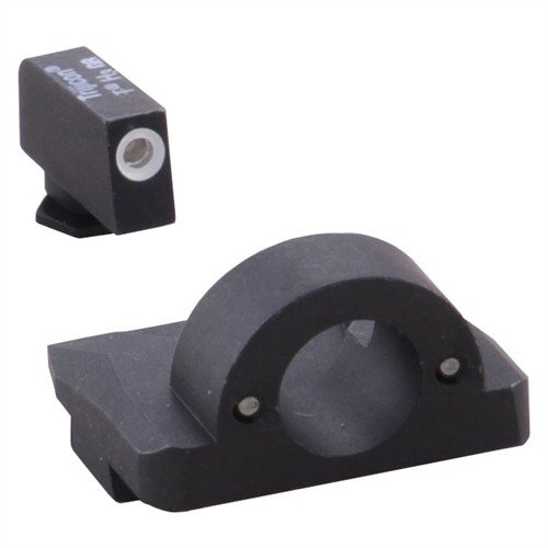 GHOST RING TRITIUM NIGHT SIGHT SETS för GLOCK® erbjuder snabba målupptäckter med självlysande Tritium-dots och en lågprofil design för optimal prestanda.