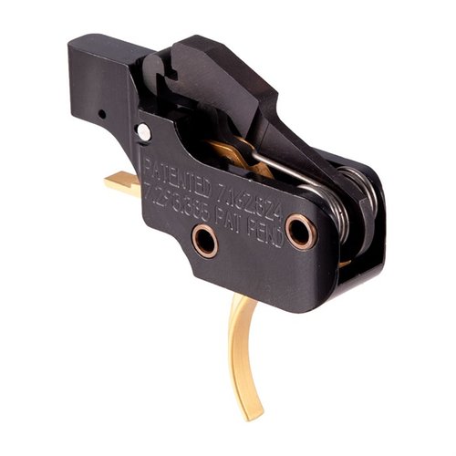 AR Gold-trigger ger en lätt och säker avtryckare med justerbar tvåstegsdesign för exakt kontroll och snabb återställning, perfekt för precisionsskytte.